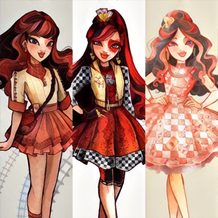 Эвер Афтер Хай персонажи арт