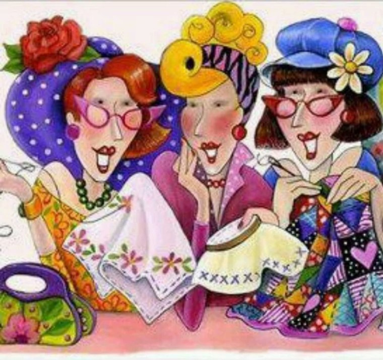 Веселые посиделки с подругами