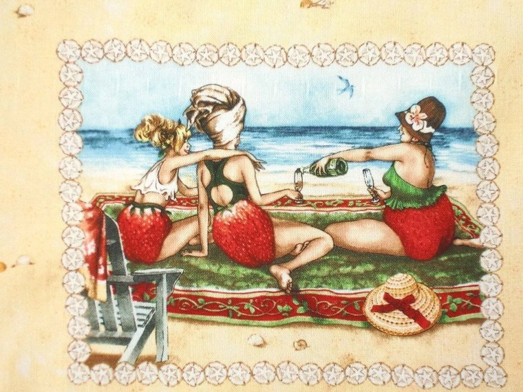 Открытка баба Ягодка