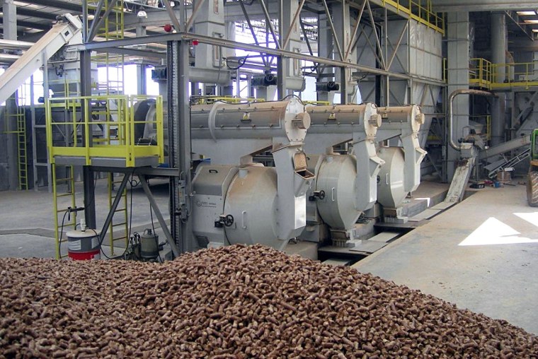 Завод пеллет Сегежа