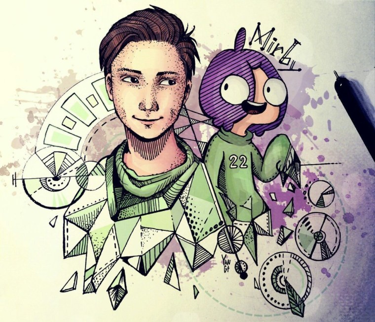 Рисунки популярных ЮТУБЕРОВ