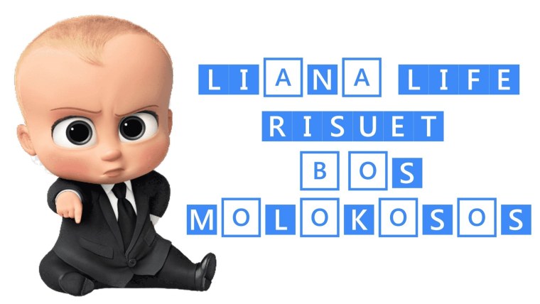 Босс молокосос надпись