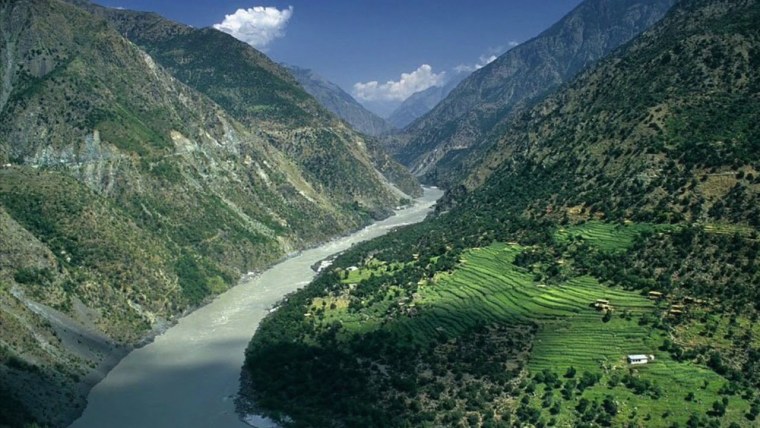 Река инд в Индии