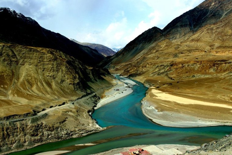 Река инд в Индии