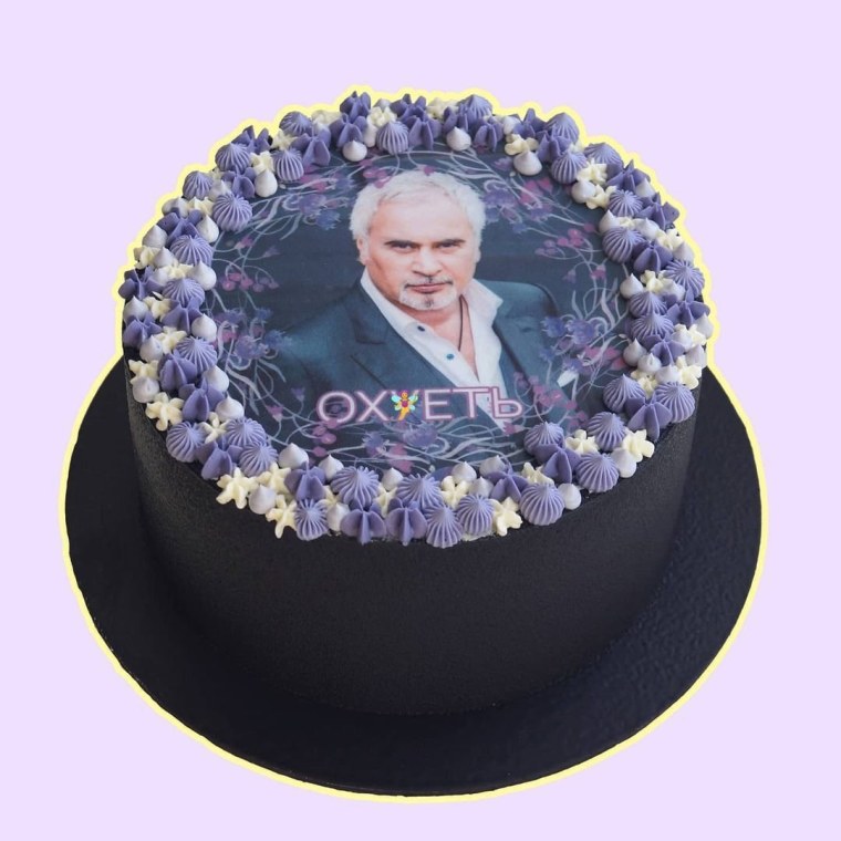 Торт с Валерием Меладзе на день рождения