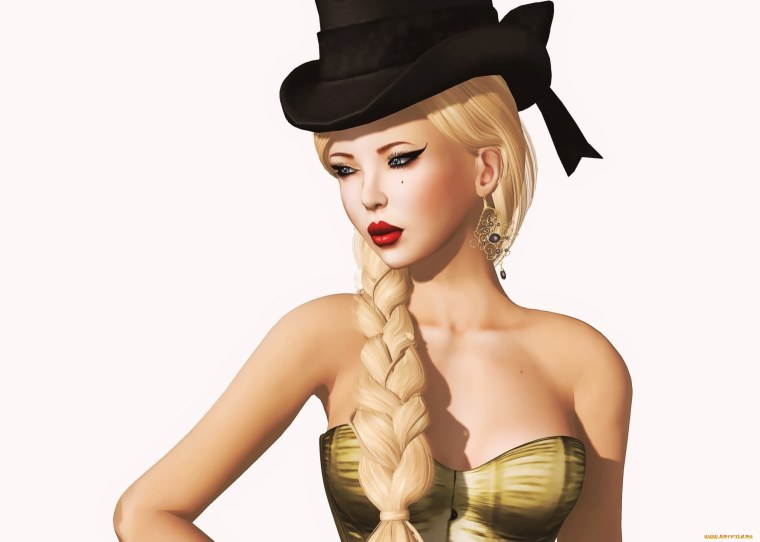 Женщина в цилиндре