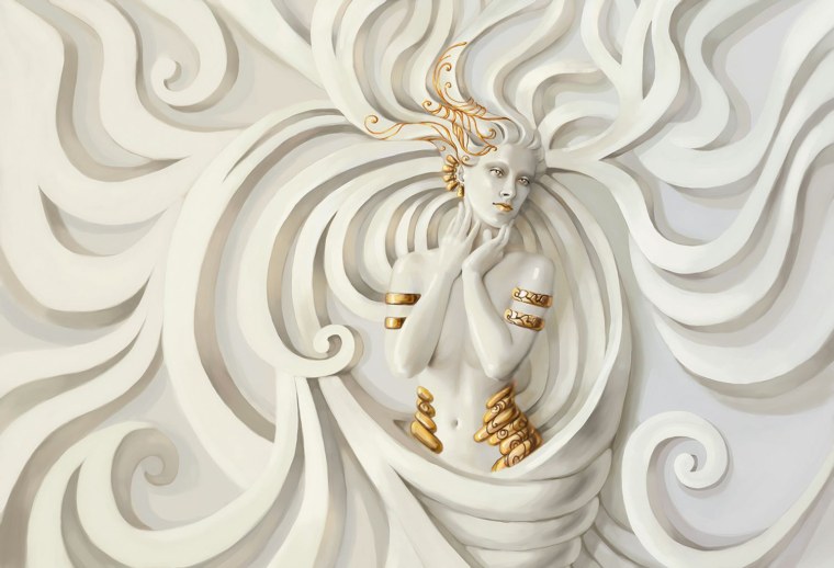 Богиня Афродита фрески