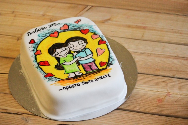 Торт любовь