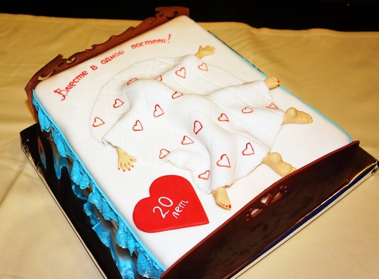 Торты на годовщину свадьбы необычные