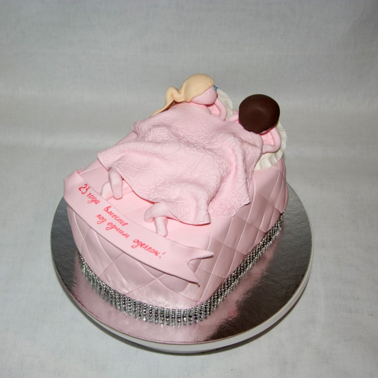 Торт на 10 лет свадьбы прикольные