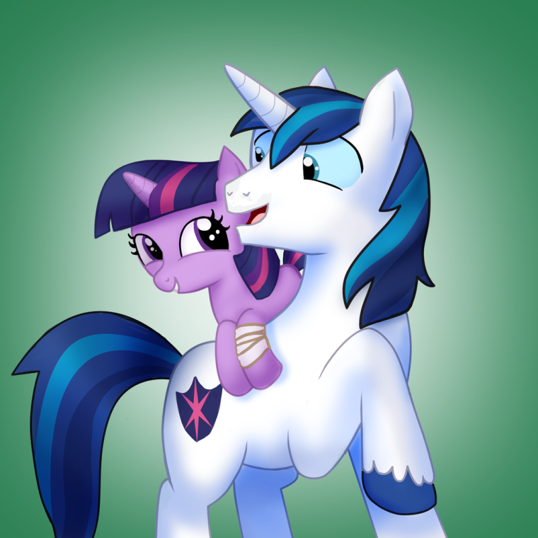 Пони Твайлайт и Шайнинг Армор