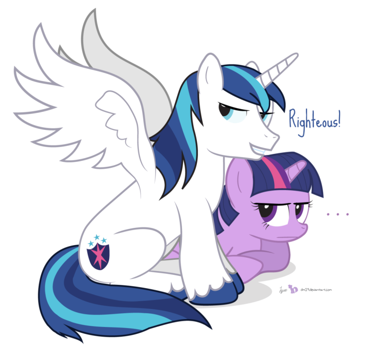 Твайлайт Спаркл и Шайнинг Армор 18