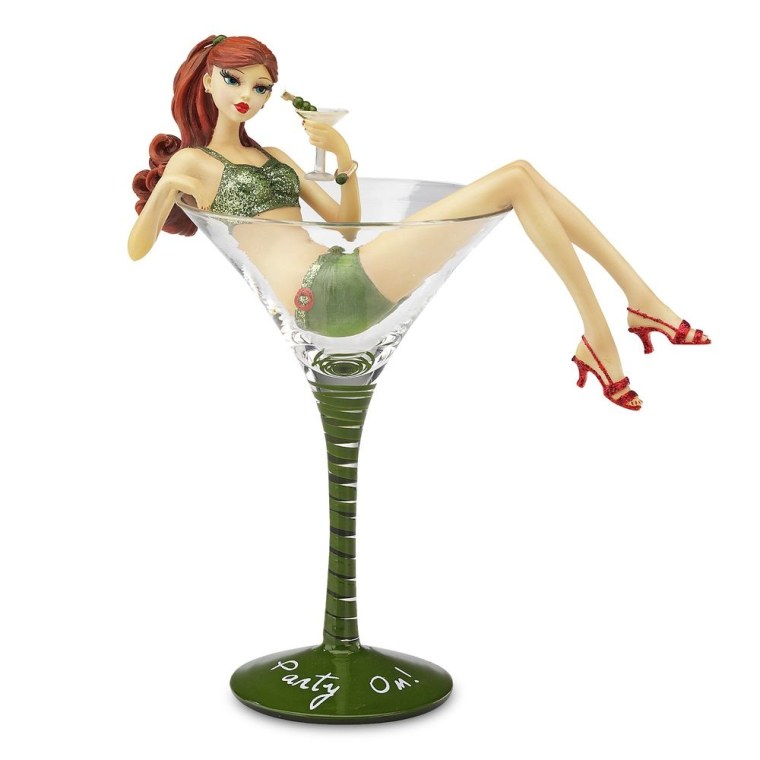 Дита фон Тиз в бокале мартини