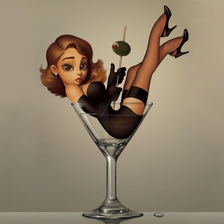 Девушка в бокале шоу