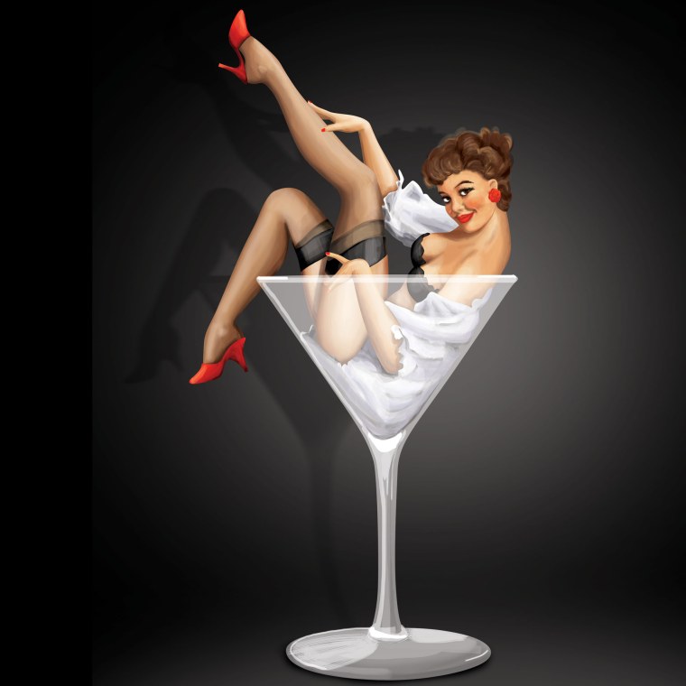 Женщина с бокалом