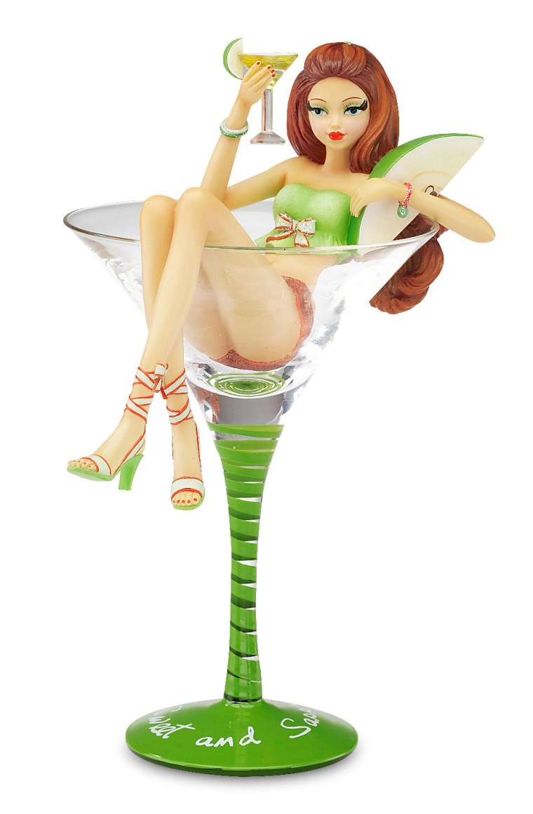 Девушка в рюмке