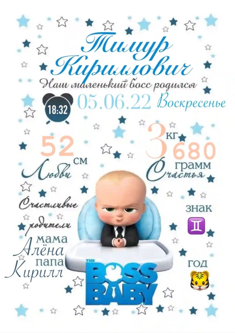 Метрика для новорожденных 18 декабря 2020