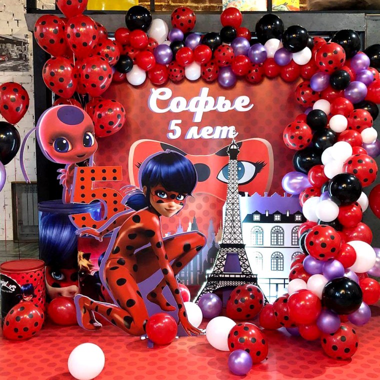 Шарики леди баг и СУПЕРКОТ