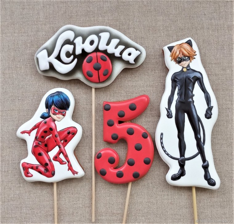 Пряники леди баг