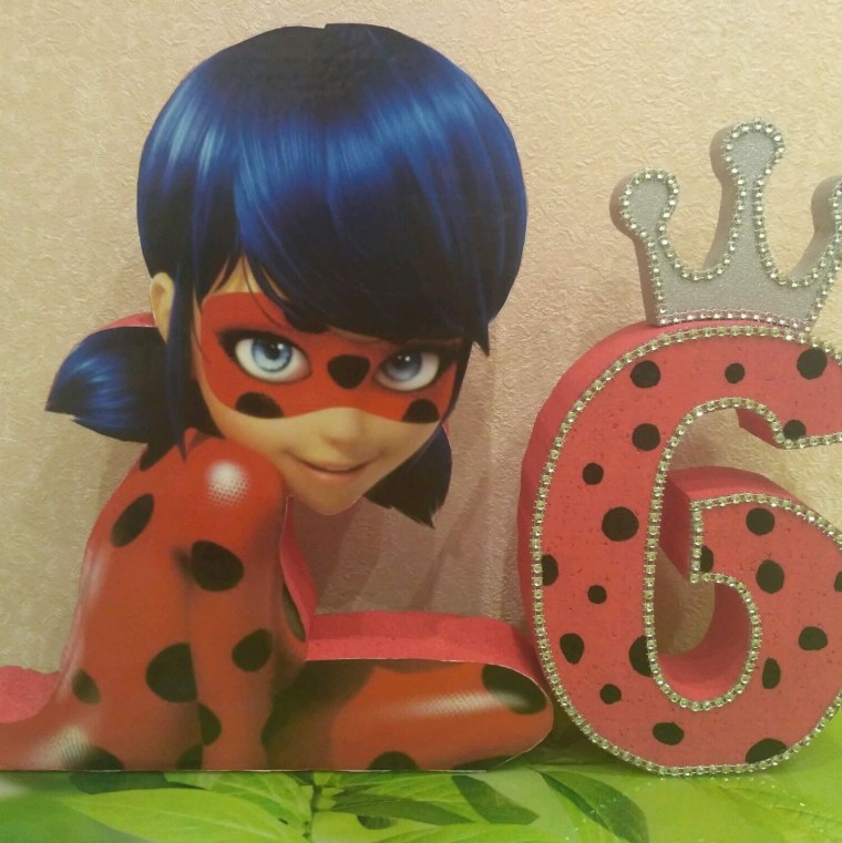 Цифры леди баг
