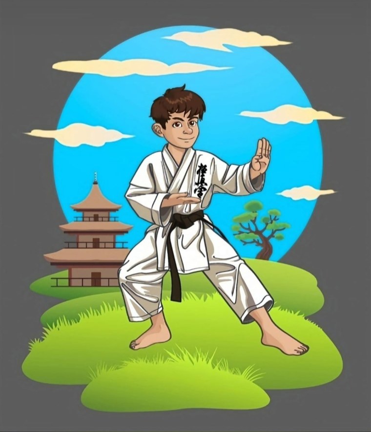Открытки с днем рождения каратэ