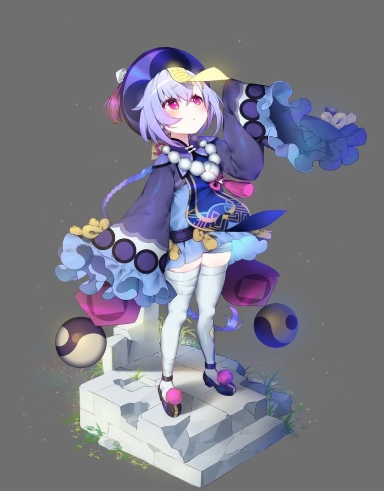 Девушки из Геншин Импакт из игры