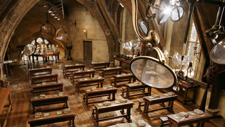 Кабинет заклинаний Хогвартс