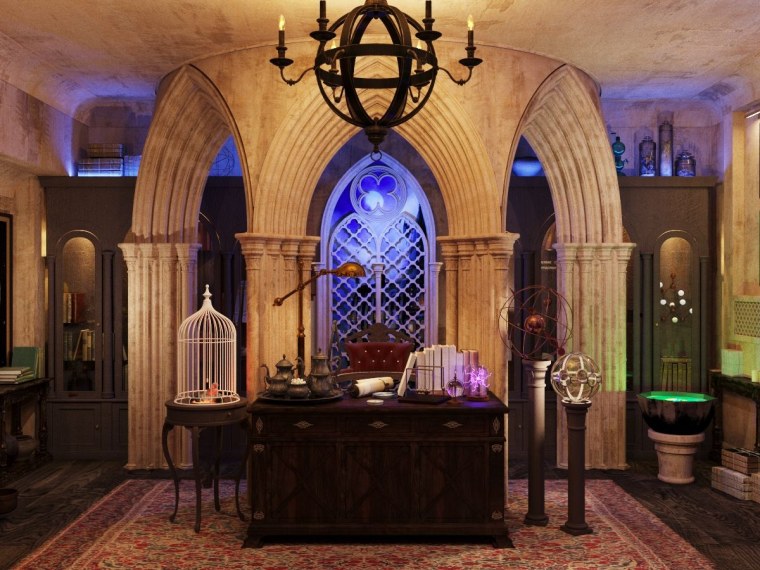 Гарри Поттер кабинет Дамблдора