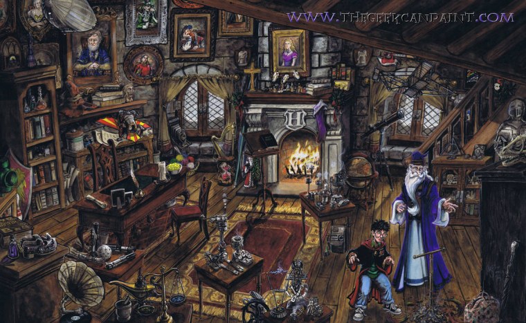Кабинет Дамблдора арт