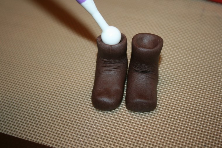 Сапоги солдатские из мастики