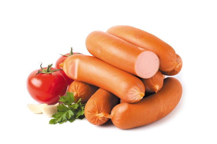 Сосиски молочные дэмка