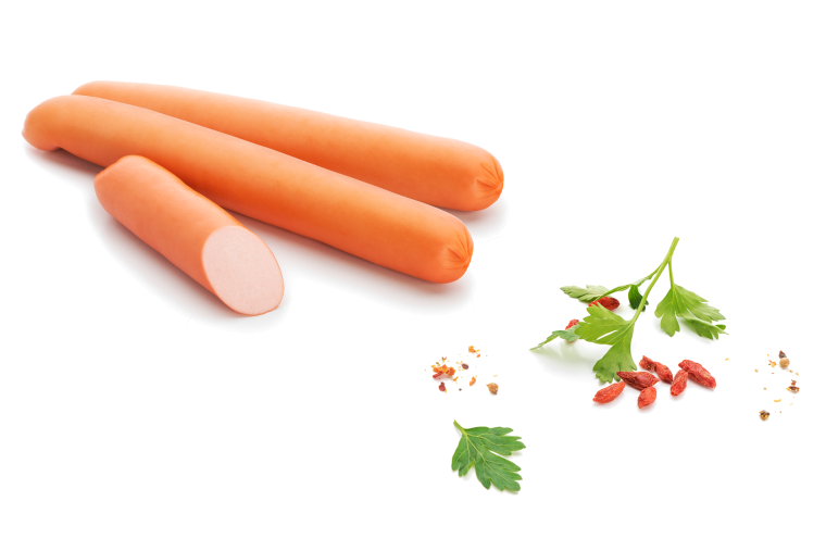 Сосиски нарезанные