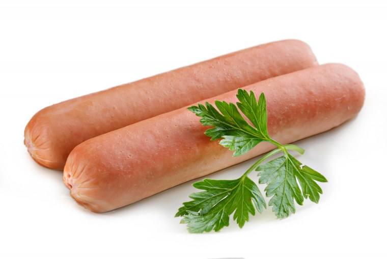 Сосиски нарезанные