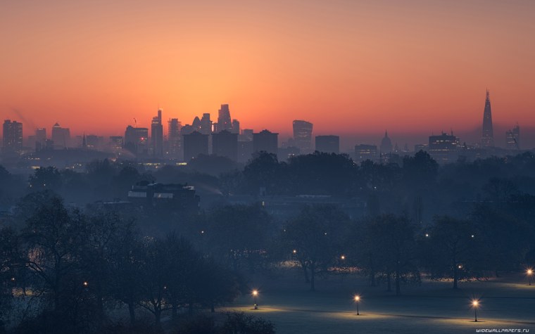 Нью Йорк в тумане