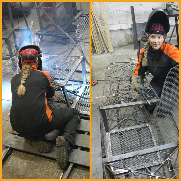 Женщины сварщицы