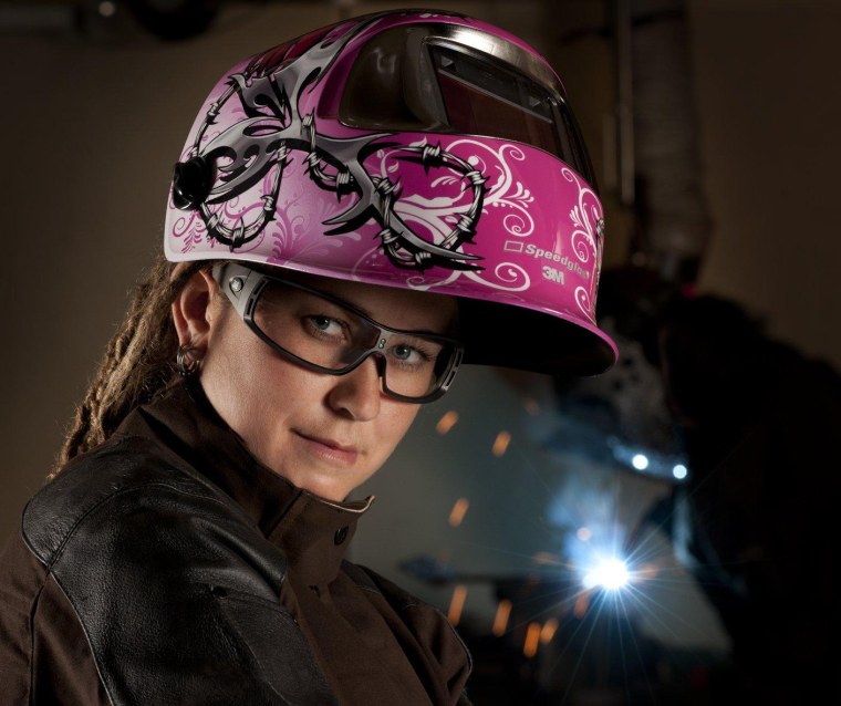 Каска сварщика