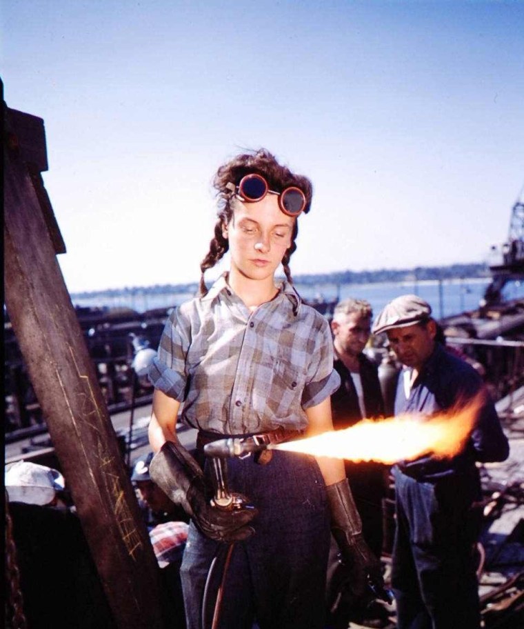 Харви Шнайдер сварщица