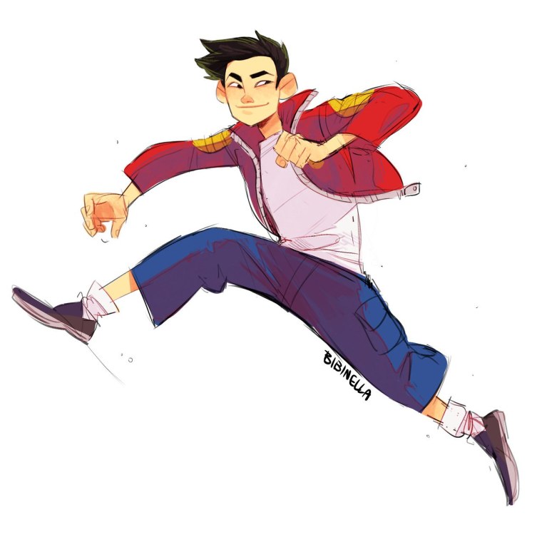 Американский дракон Джейк Лонг арт