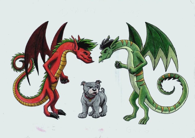 Американский дракон Джейк Лонг темный дракон