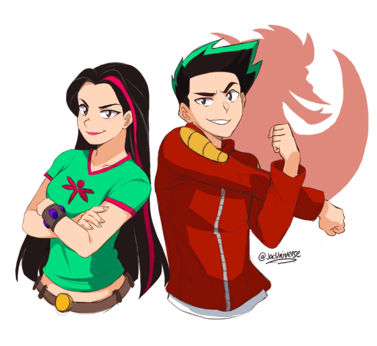 Американский дракон Джейк Лонг Кара и Сара