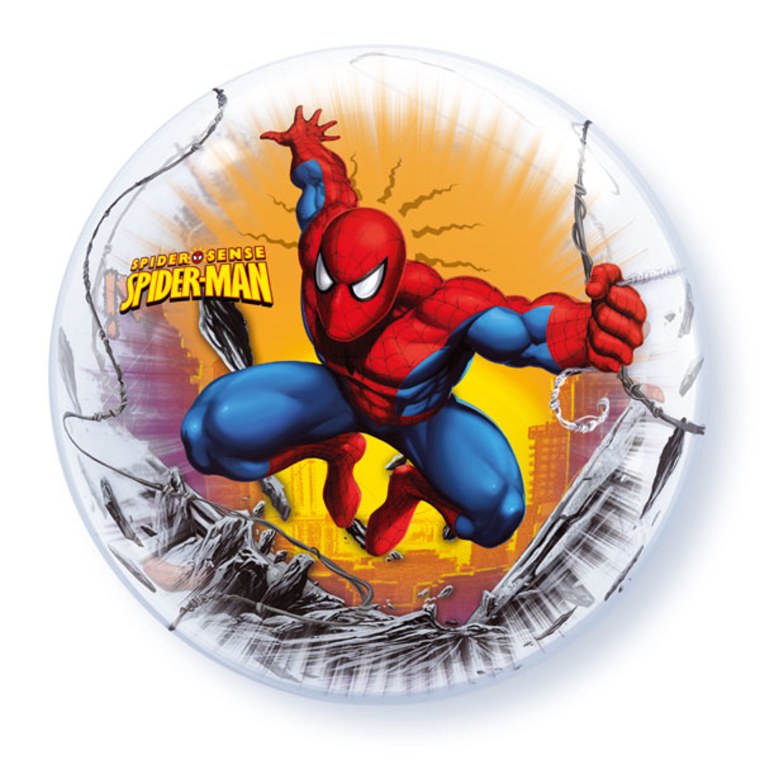 Картинка на торт человек паук круглая