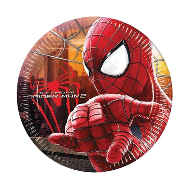 Человек паук фотопечать круглая