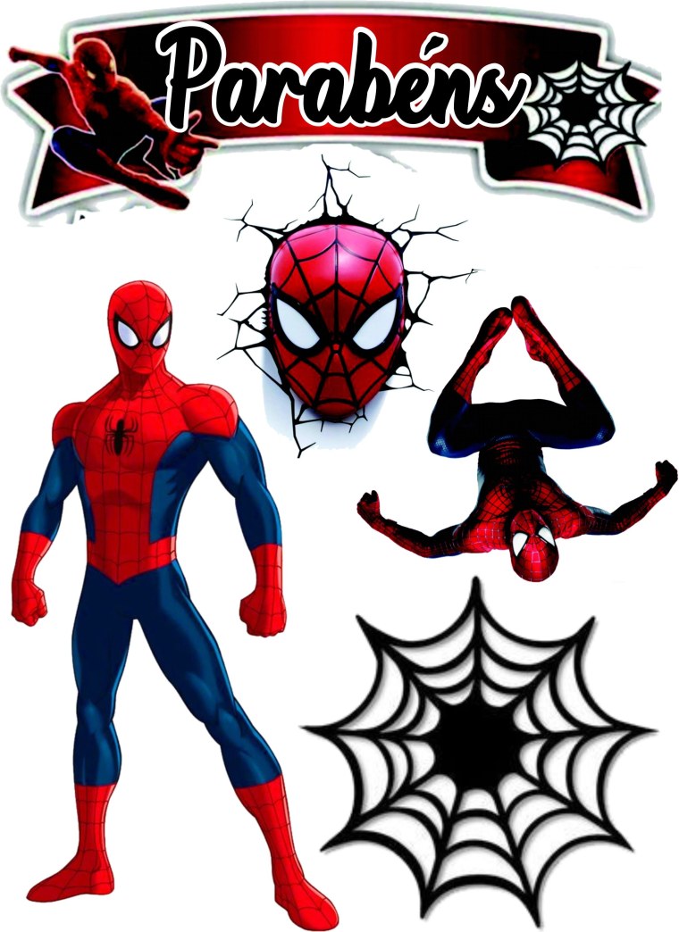 Человек паук печать на торт