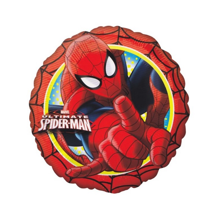Шар фольга круг человек паук