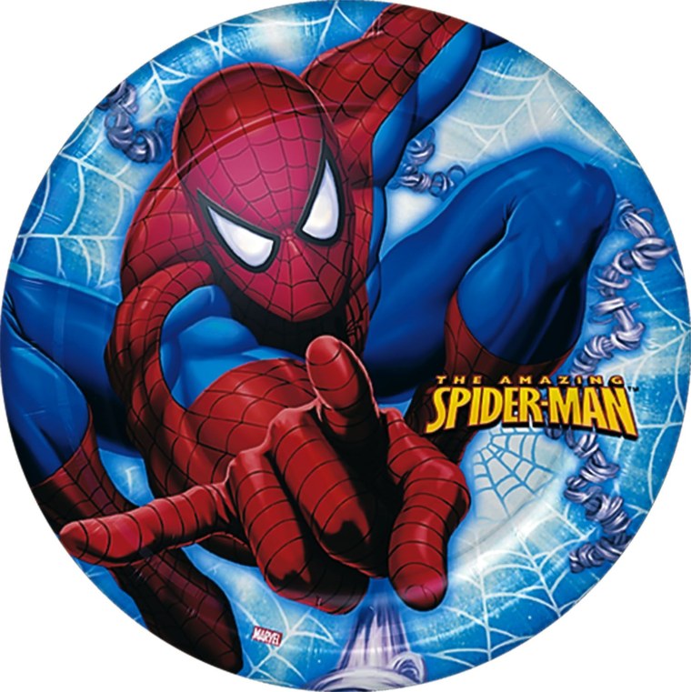 Человек паук для печати на вафельной бумаге