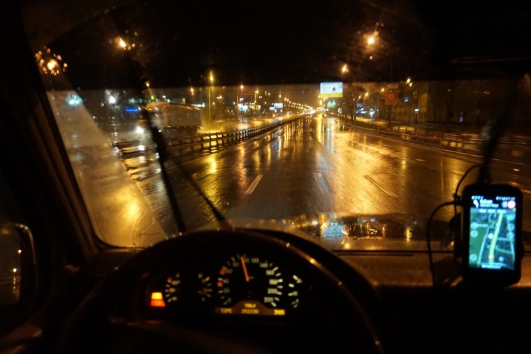 Вид из салона Гелика