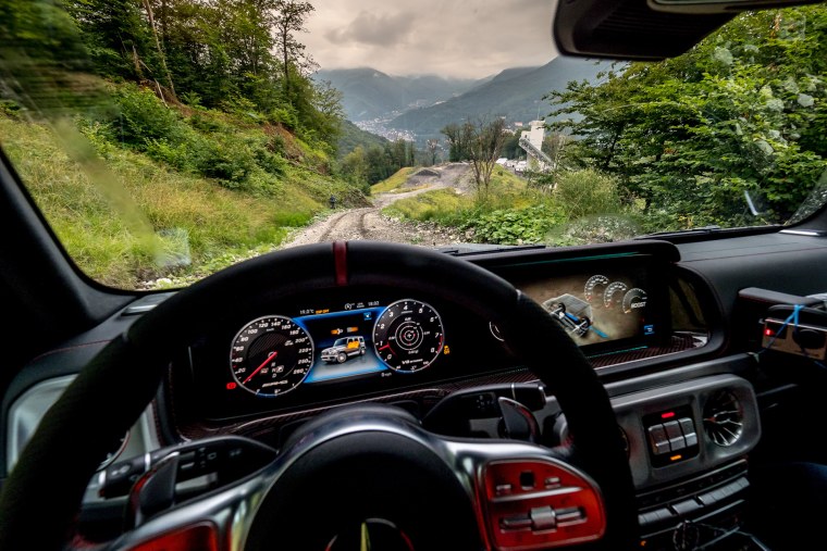 Красивый вид из вагена