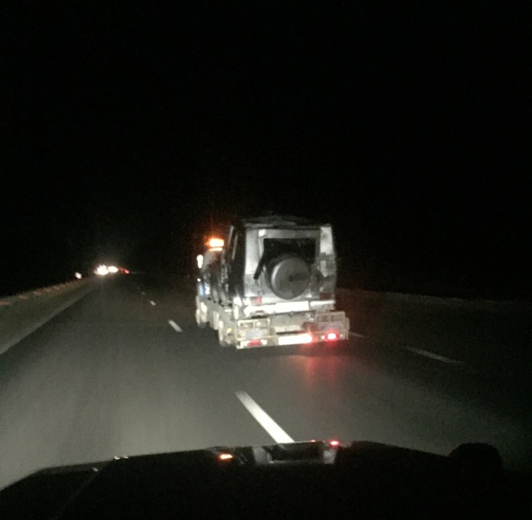 Гелендваген по трассе