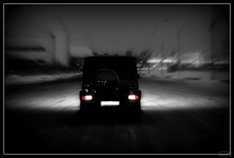 Гелик ночью