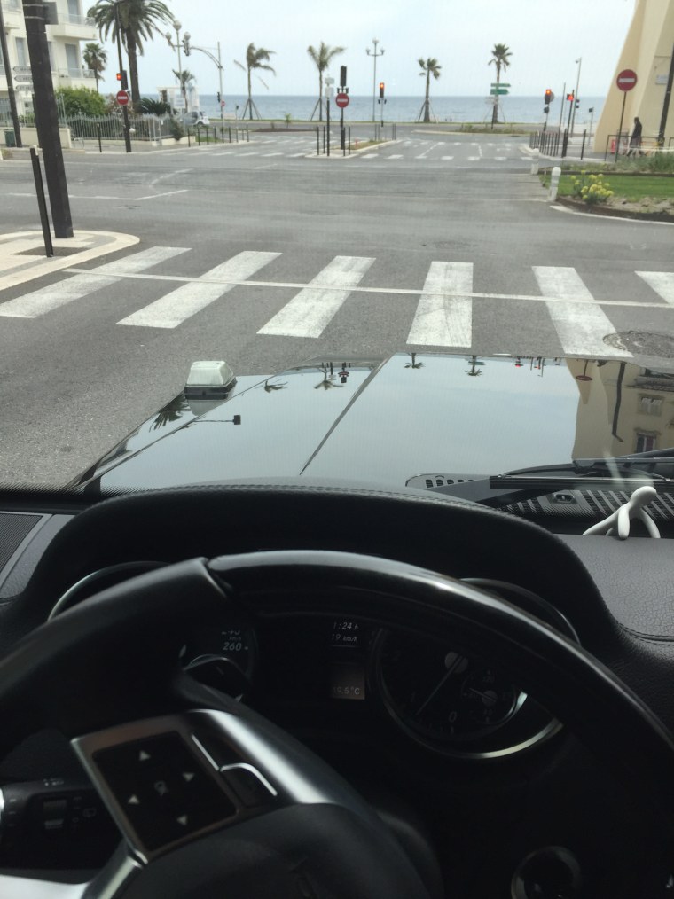 За рулем Гелика от первого лица